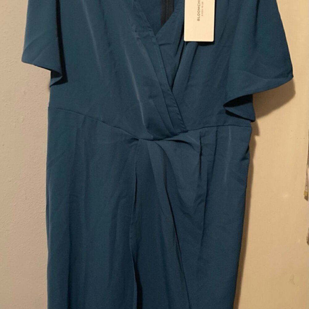 Bloomchic dark teal sZ 10 dress